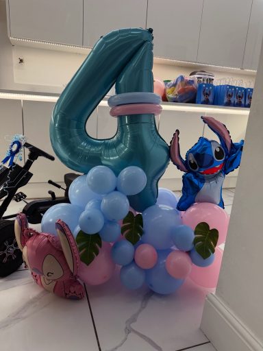 Character balloon stack